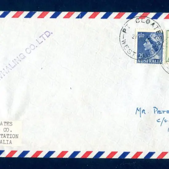 1956 (21st June) Nor-West Whaling Co. Ltd Air Mail ...