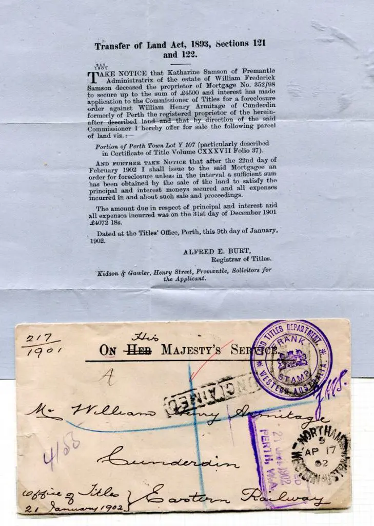1902 (17th Apr) small "On Her Majesty's Service" ... Image 1++