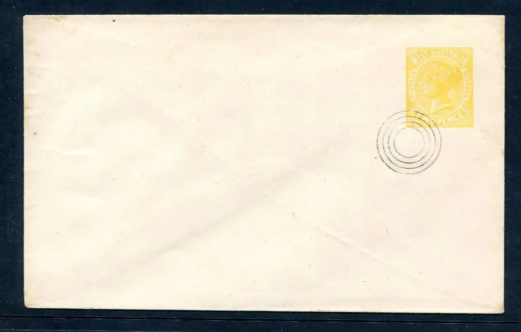 1902 2d orange-yellow envelope with UPU 4R cancel. ... Image 1++