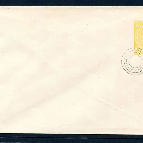 1902 2d orange-yellow envelope with UPU 4R cancel. ...