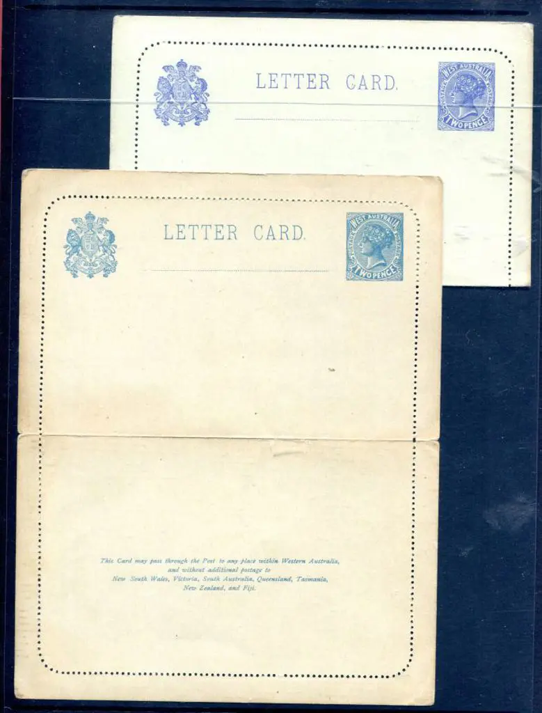1905 2d lettercard (LC4) in ultramarine printing ... Image 1++