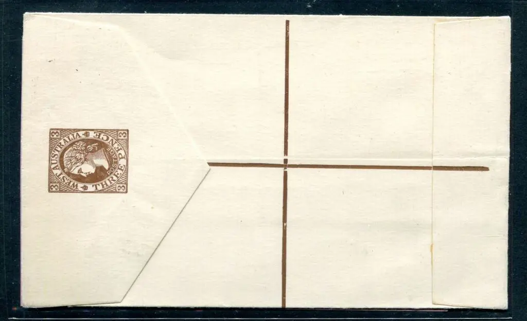 1906 2d Registered dark brown env (147x89mm) with ... Image 1++