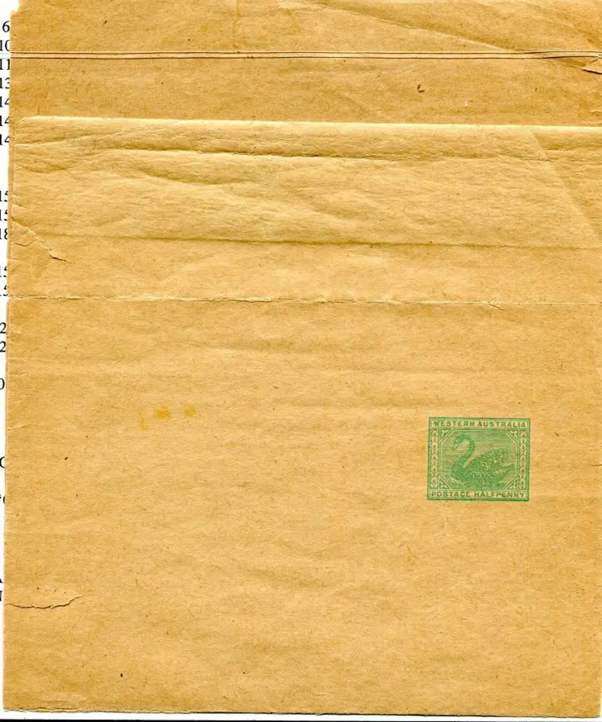 1910 ½d green wrapper (WR5.1) Clean unused with ... Image 1++