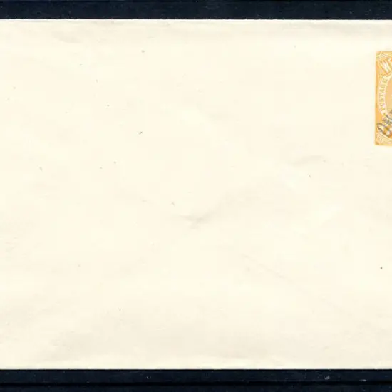 1912 "ONE PENNY" surcharge on 2d yellow-orange ...