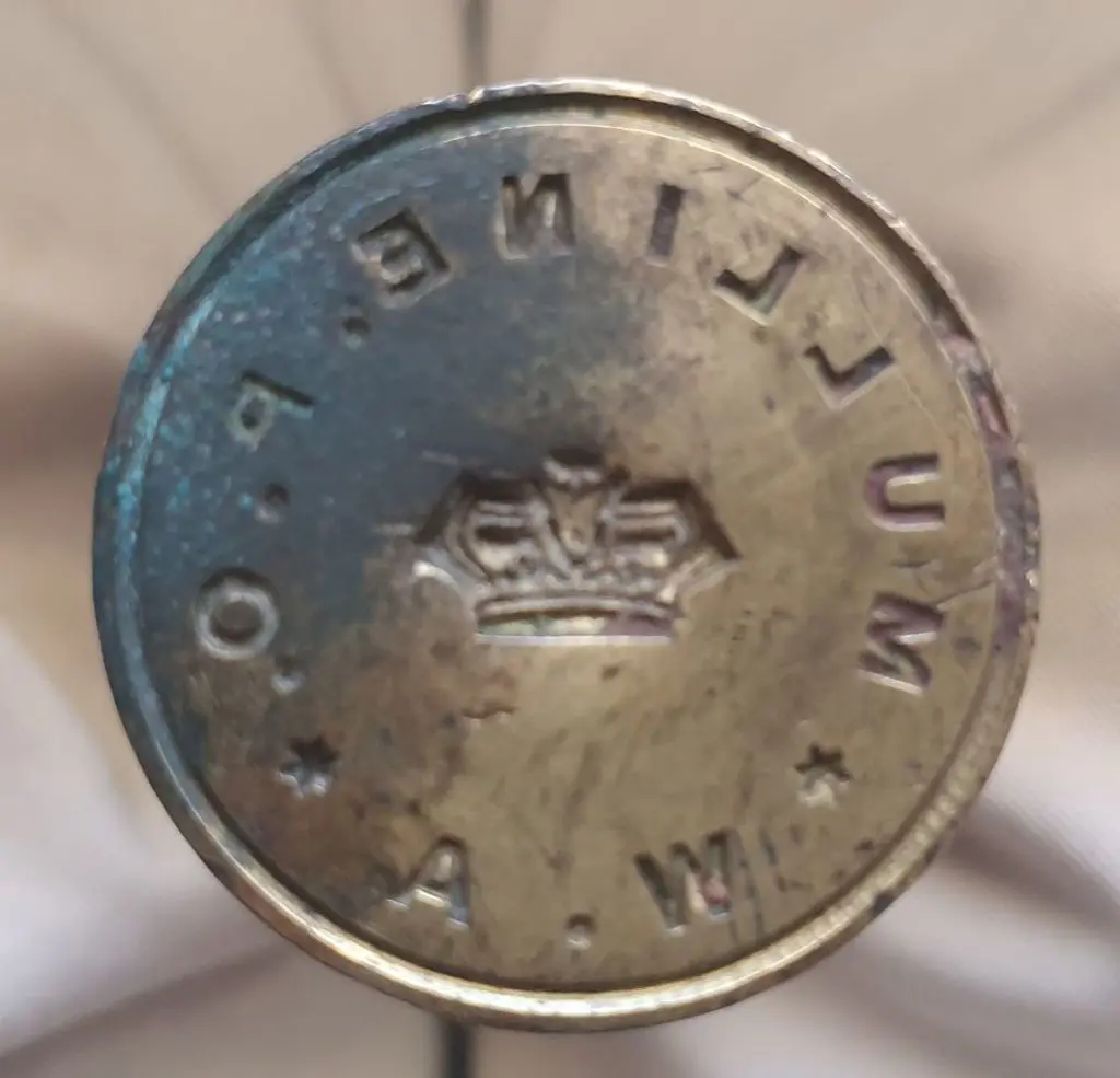 Mulline P.O. W.A. Turned 9cm handle with standard ... Image 1++