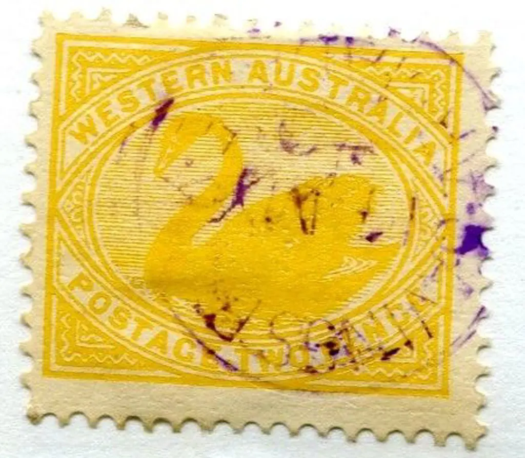 Armadale Savings Bank Sbi in violet ink on 2d ... Image 1++