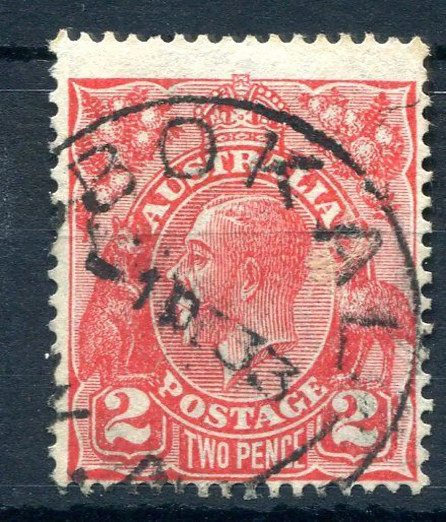 Bokal C29 on 2d red KGV for 1 DE 33. Premium ... Image 1++