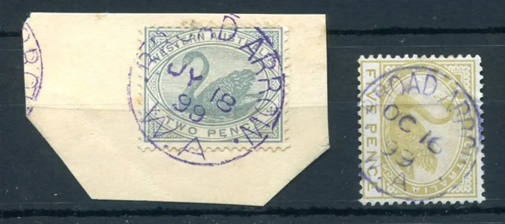 Broad Arrow 3b-a on 2d grey swan on piece for JY ... Image 1++