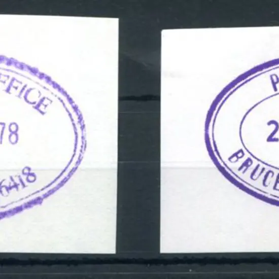 Bruce Rock Postmaster ORS1 for 5 OCT 1978 & ...