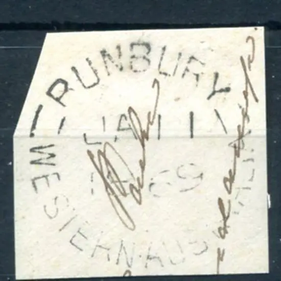 Bunbury cds 1 on piece dated JA 111869. Fine & ...