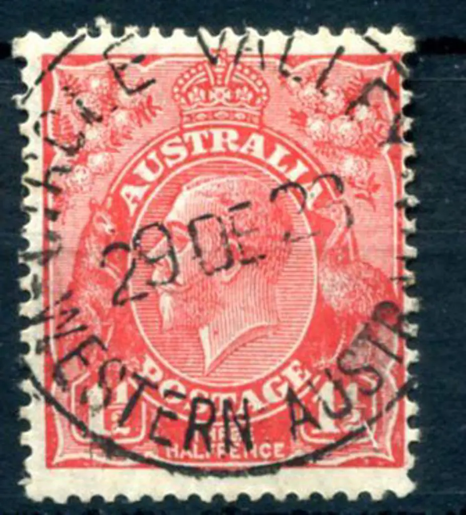 Circle Valley A29 Quality 85% strike on 1½d red ... Image 1++