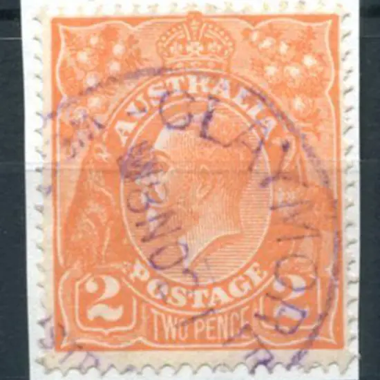 Claymore A27 on 2d orange KGV for 18 NO 21 in ...