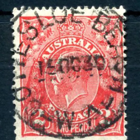 Cottesloe Beach C30 on 3d red KGV dated 15 OC 30. ...