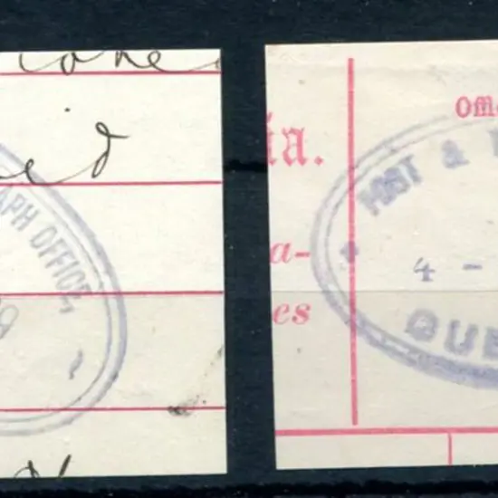Cue Post & Telegraph Office ORS1 Two different ...