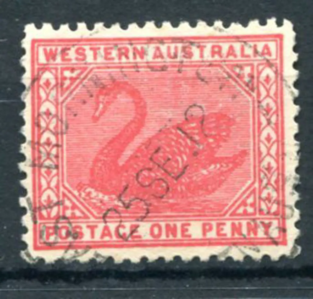 East Mornington B29 Light 80% strike on 1d red ... Image 1++