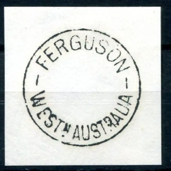 Ferguson D27 undated archival strike. Fine