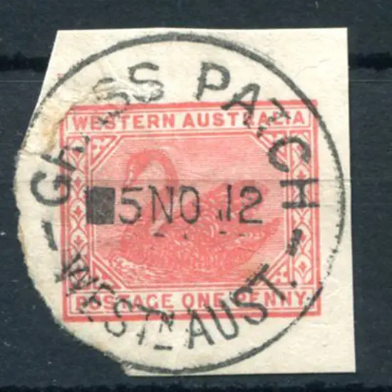 Grass Patch B28 Very fine complete cancel on 1d ...
