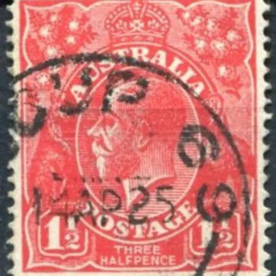 Group 69 C28 60% strike on 1½d red KGV for 14 AP ...