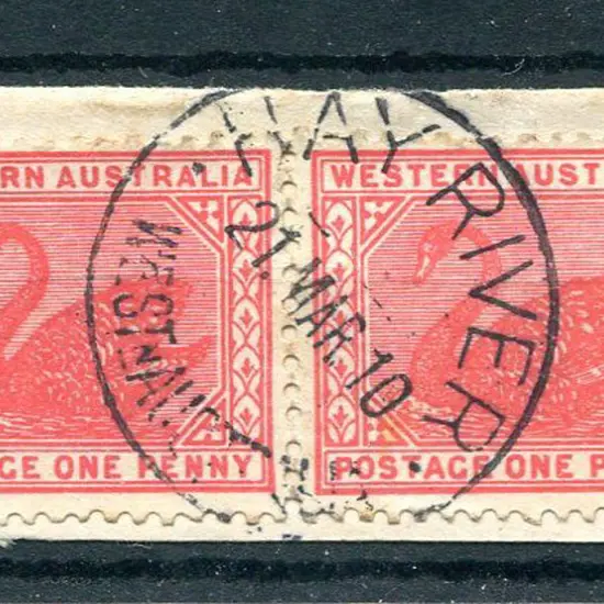 Hay River D27 Lovely complete strike on 1d red ...