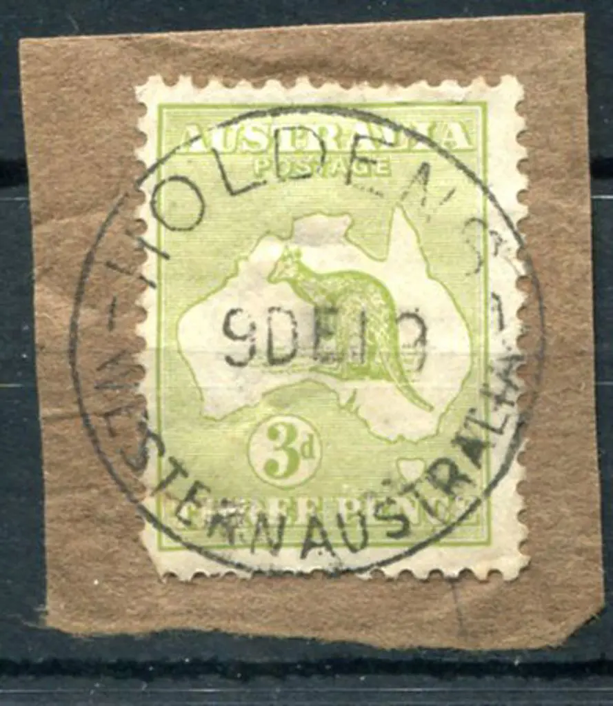Holdens A28 on 3d green kangaroo for 9 DE 19. A ... Image 1++