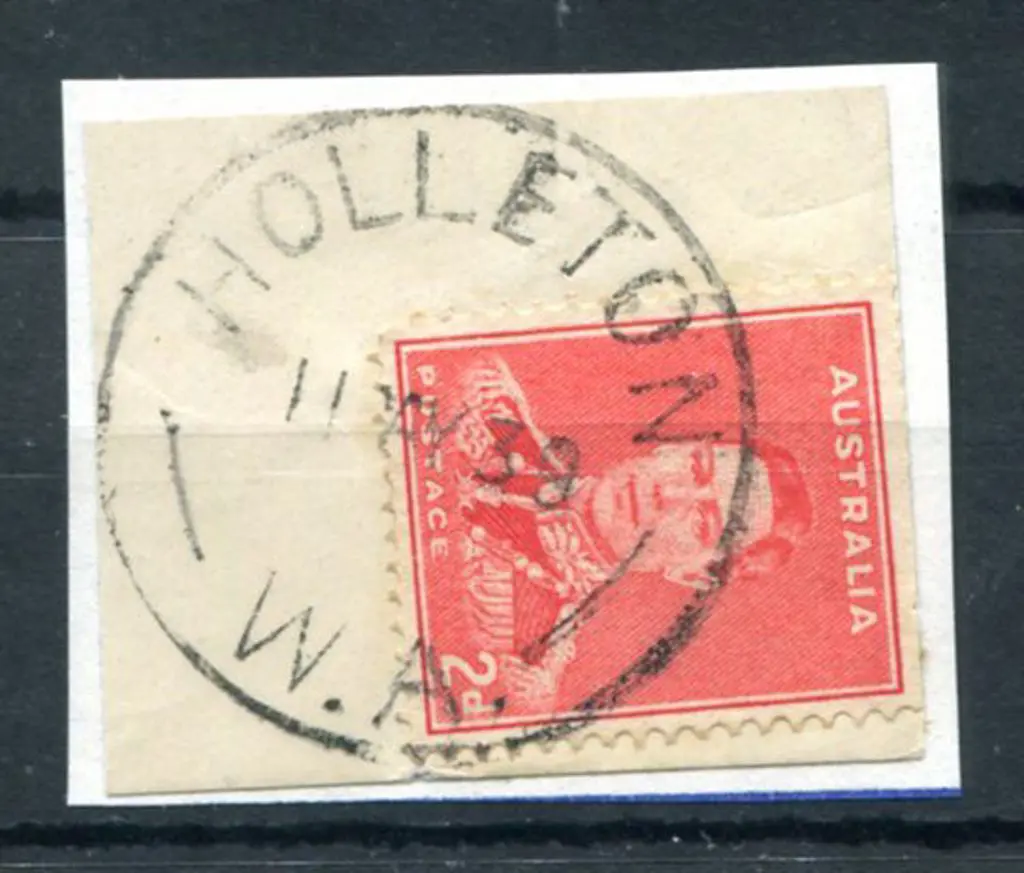 Holleton C3 Fine & complete on corner selvedge 2d ... Image 1++