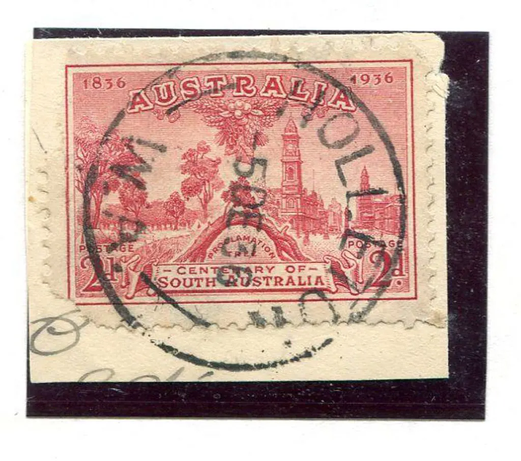 Holleton C30 complete strike on 2d SA Cent on ... Image 1++