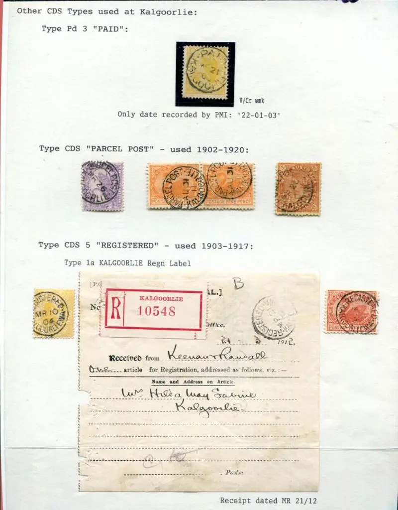 Kalgoorlie Paid, Registered Kalgoorlie & ... Image 1++