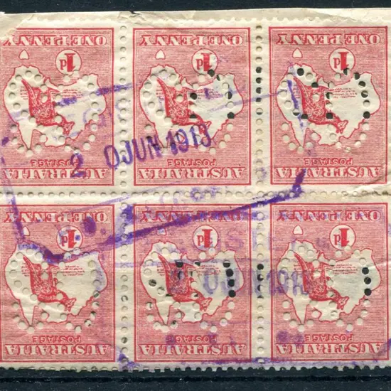 Kalgoorlie Registered Rectangular rubber stamp RRS ...