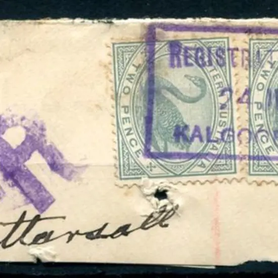 Kalgoorlie Registration Branch RRS 2-a rectangular ...