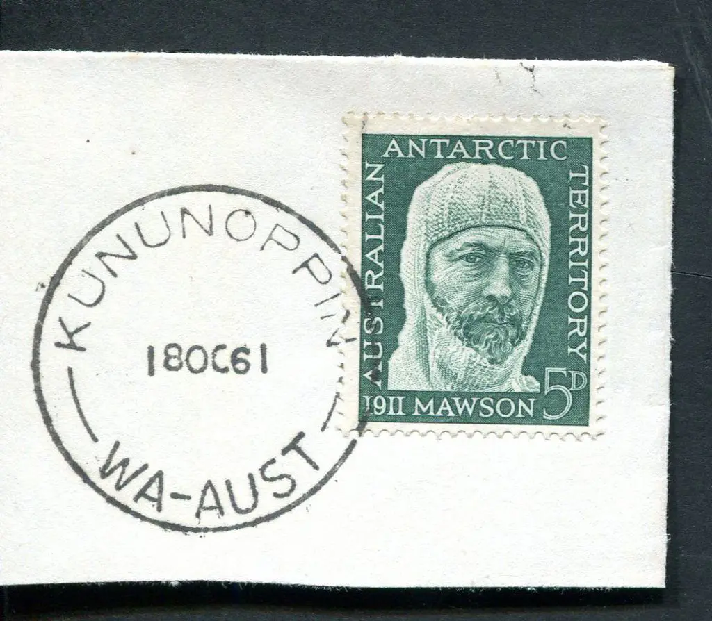 Kununoppin F31 on 5d Mawson for 18 OC 61. A very ... Image 1++