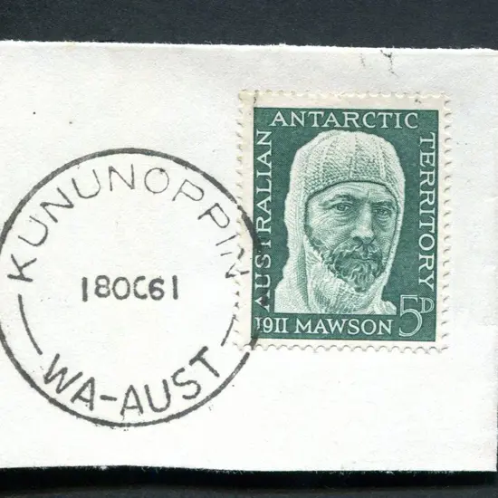 Kununoppin F31 on 5d Mawson for 18 OC 61. A very ...