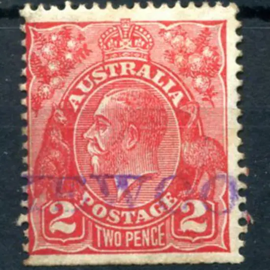 Lakewood Single straight line in violet on 2d red ...