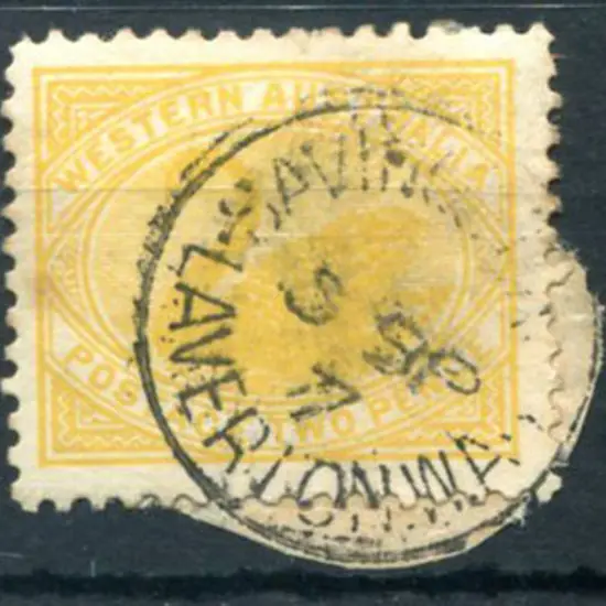 Laverton Savings Bank Sbii on 2d yellow on very ...