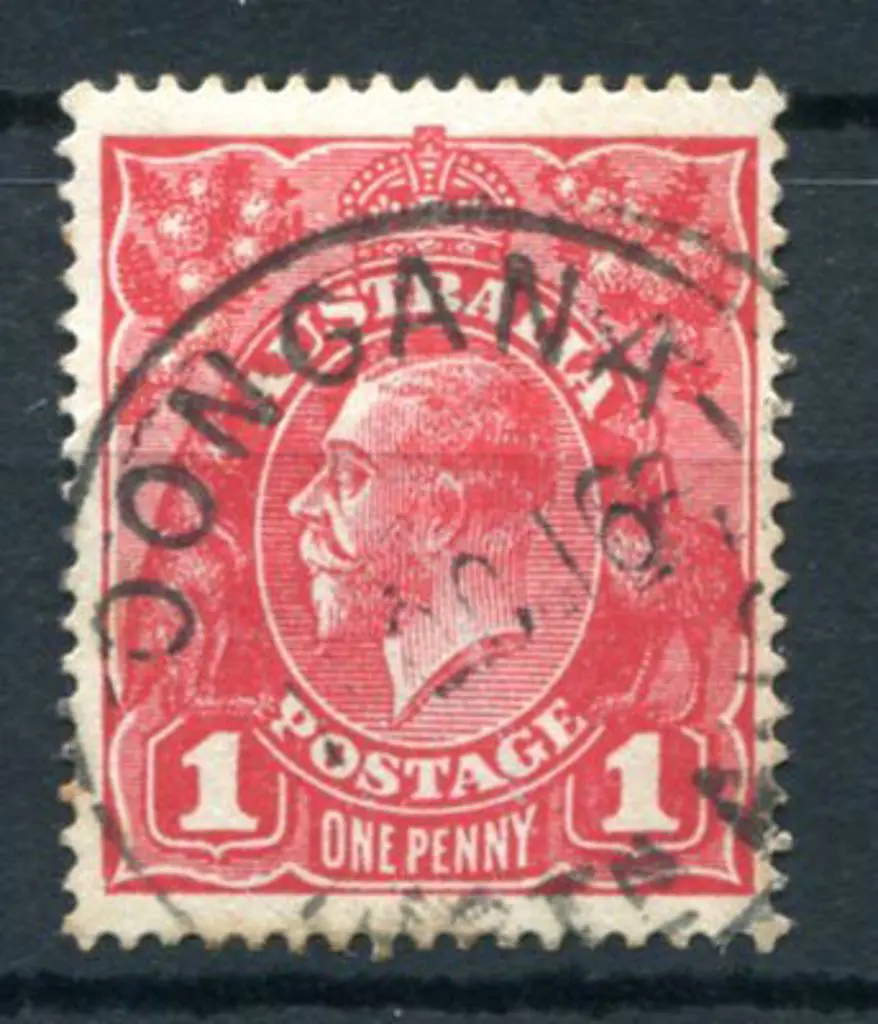 Loongana B27 on 1d red KGV dated 11 OC 16 which is ... Image 1++