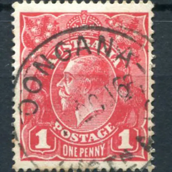 Loongana B27 on 1d red KGV dated 11 OC 16 which is ...