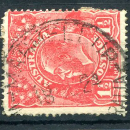 Marmellup A30 on 1½d red KGV dated 18 JL 24. PMI ...