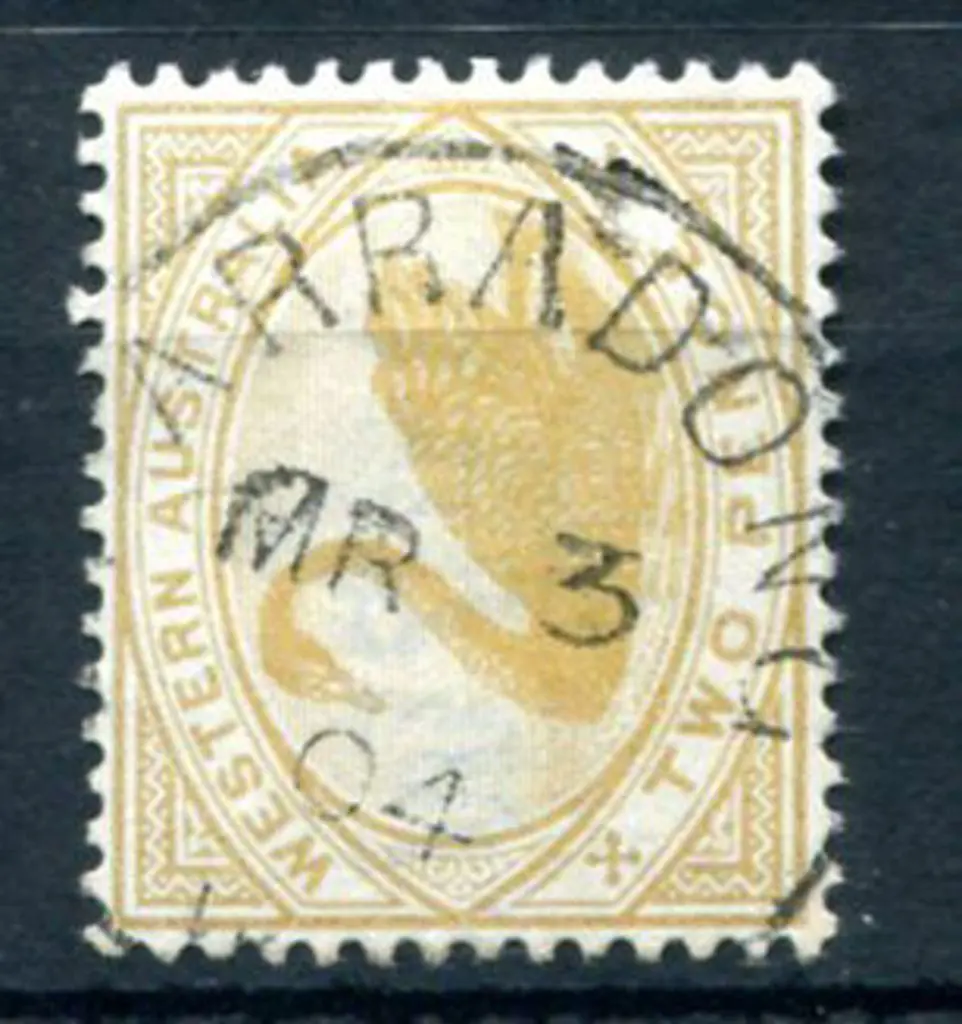 Marradong 3a 80% strike on 2d yellow swan dated MR ... Image 1++