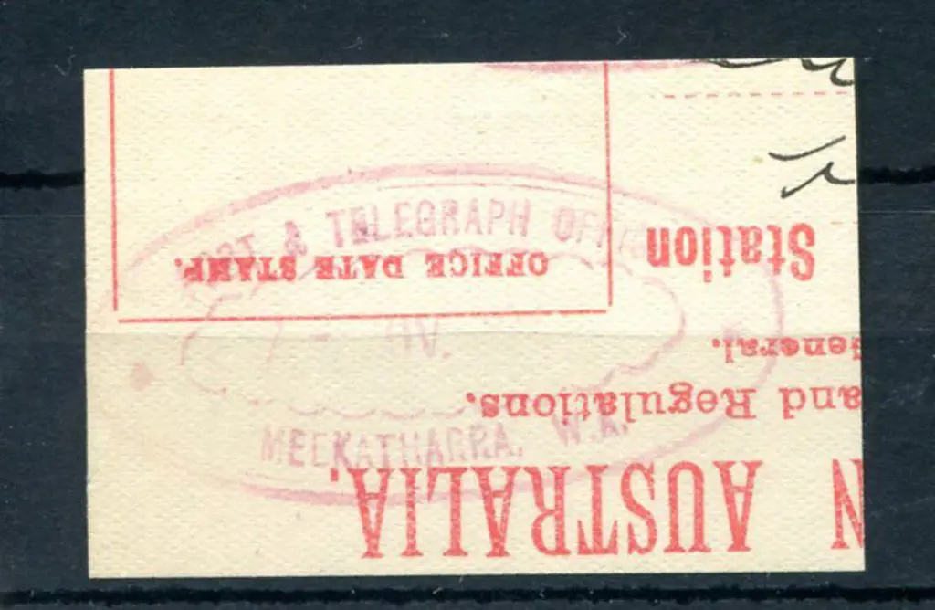 Meekatharra Post & Telegraph Office ORS 2 Full ... Image 1++
