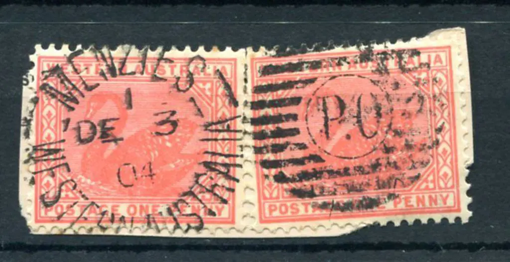Menzies DxPO duplex index 1 on 1d red swans pair ... Image 1++