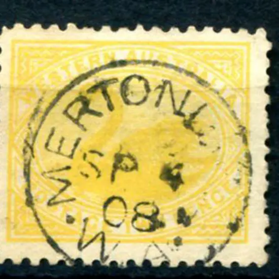 Mertondale 3b on 2d yellow swan dated SP 4 08. LRD ...