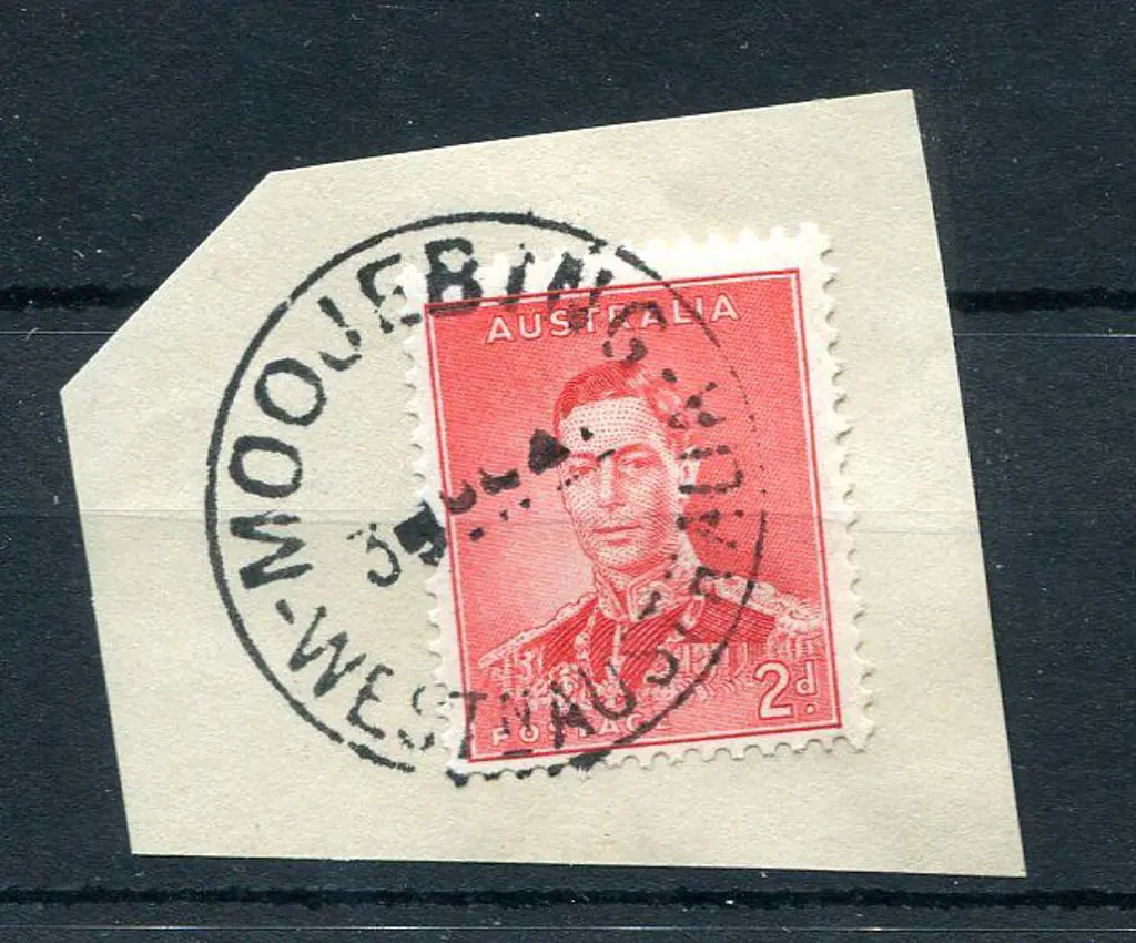 Moojebing D27 Bold clear full strike on 2d KGV on ... Image 1++