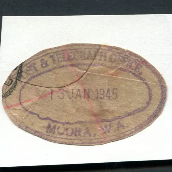 Moora W.A. Post & Telegraph Office ORS2 Clear & ...