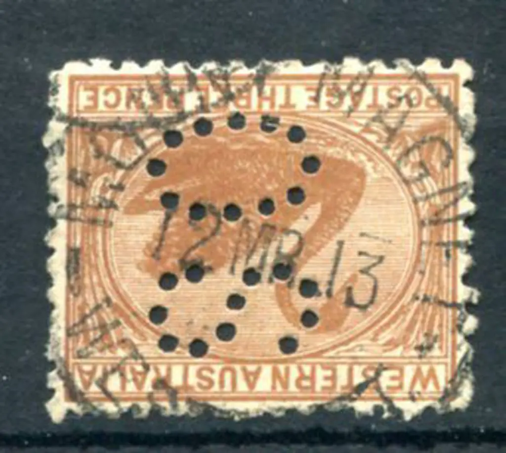 Mount Magnet B27 on 3d brown swan perfined "OS" ... Image 1++