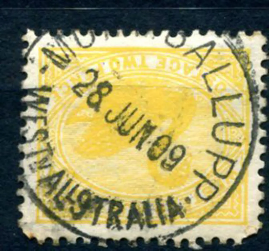 Mummballupp D26-a on 2d yellow swan for 28 JUN 09 ... Image 1++
