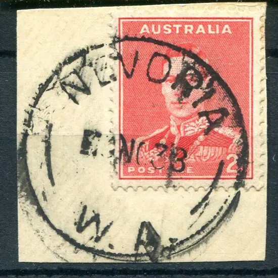 Nevoria C30 on 2d red KGV on piece for ? NOV 38. ...