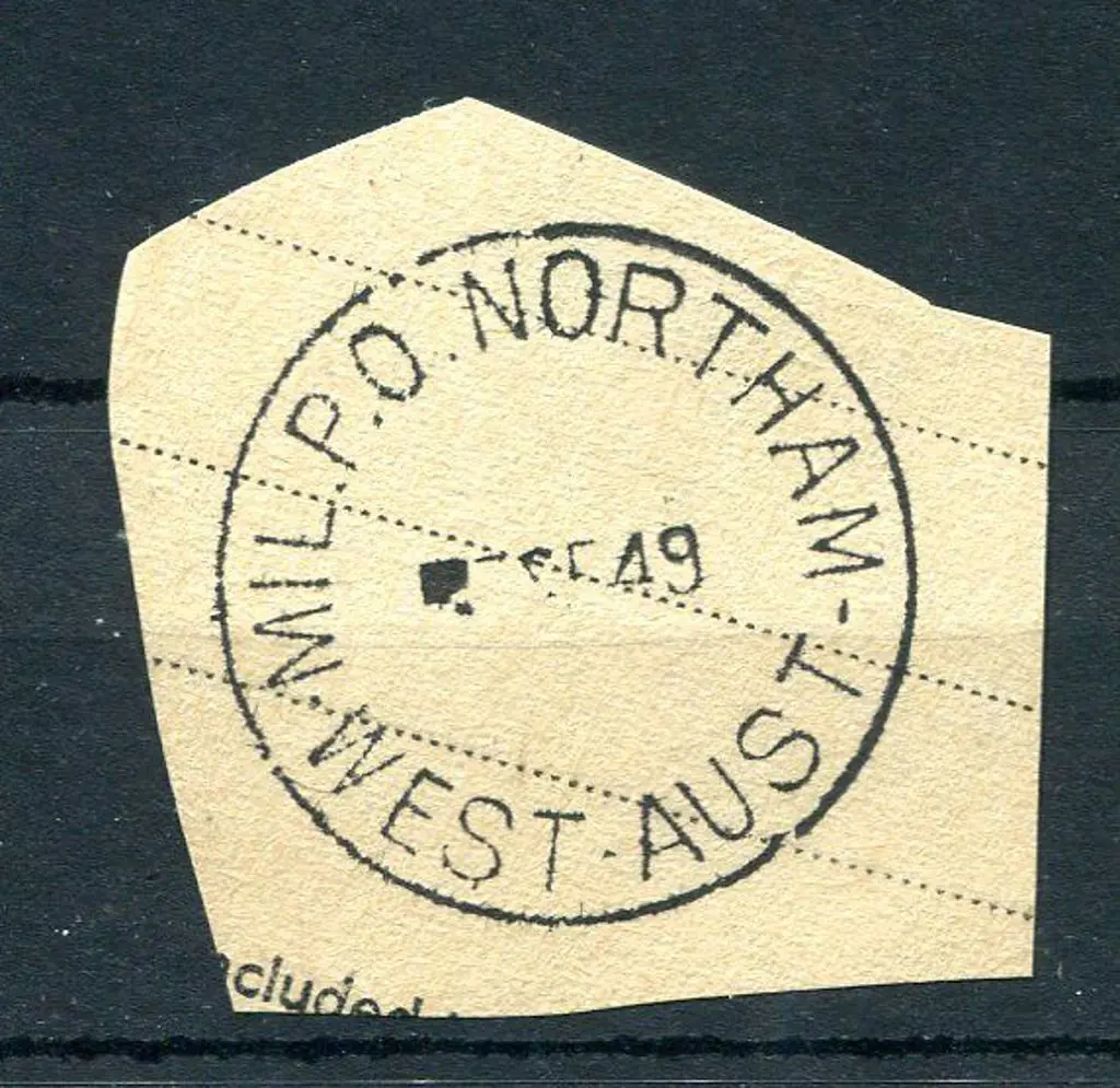 Northam Mil P.O. Ea 30 Full crisp strike on PO ... Image 1++