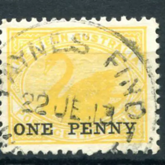 Paynes Find B29 on "ONE PENNY" surcharge on 2d ...