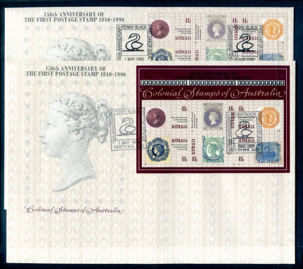 Perth 6000 1990 "Penny Black" Stamp Anniversary ... Image 1++