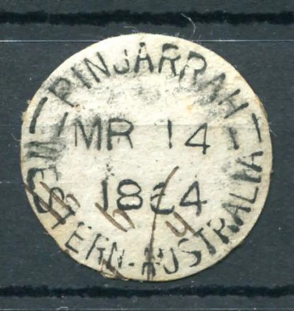 Pinjarrah CDS 1 Cut to shape on piece dated MR 14 ... Image 1++