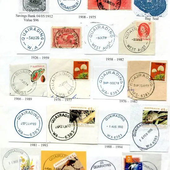 Quairading 1939-2009 selection arranged on album ...